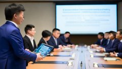 而是跑到了辖区里面的很多多少家科技企业、去